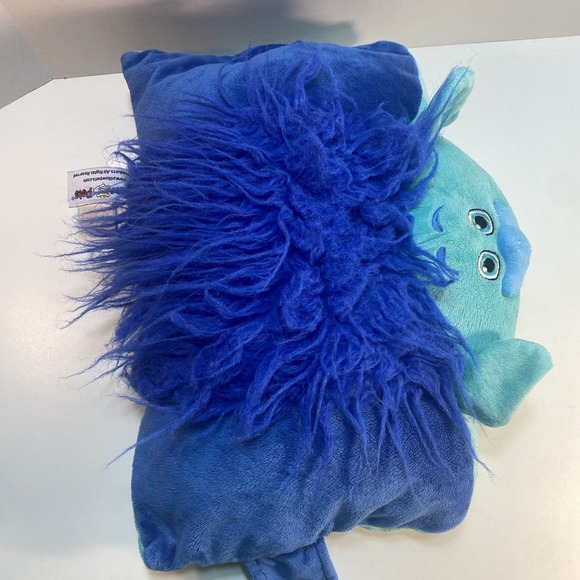 Dreamworks Trolls Branch Pillow Pet Blue Plush Pillow 16" Stuffed‎ Animal Toy - Picture 5 of 14